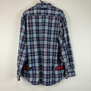 Retro Tommy Jeans Plaid Button Down Long Sleeve Shirt